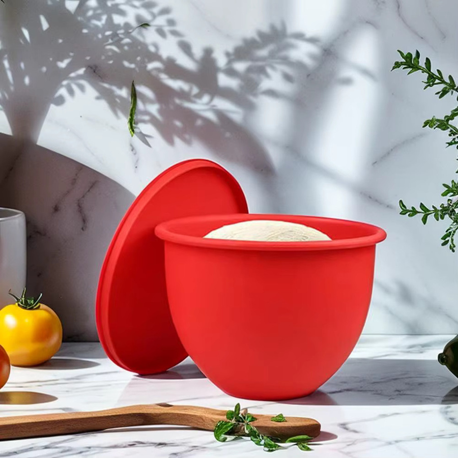 KitchenAid Silikon-Liner-Pad in Rot, rutschfester und hitzebeständiger Aufsatz für runden Mixer, lebensmittelechtes Küchenzubehör - Bild 4