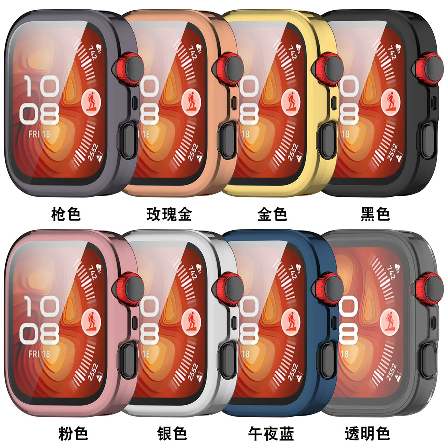 Huawei Uhrenzubehör, TPU Schutzhülle, transparent, Huawei Fit 4 Pro - Bild 3