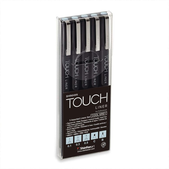 ShinHan TOUCH Liner Fine Ink in Cool Grey Grau - Bild 1