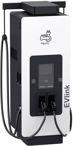 Schneider Electric CCS Ladestation 180kW Floor Standing mit RFID in Weiß - Bild 1