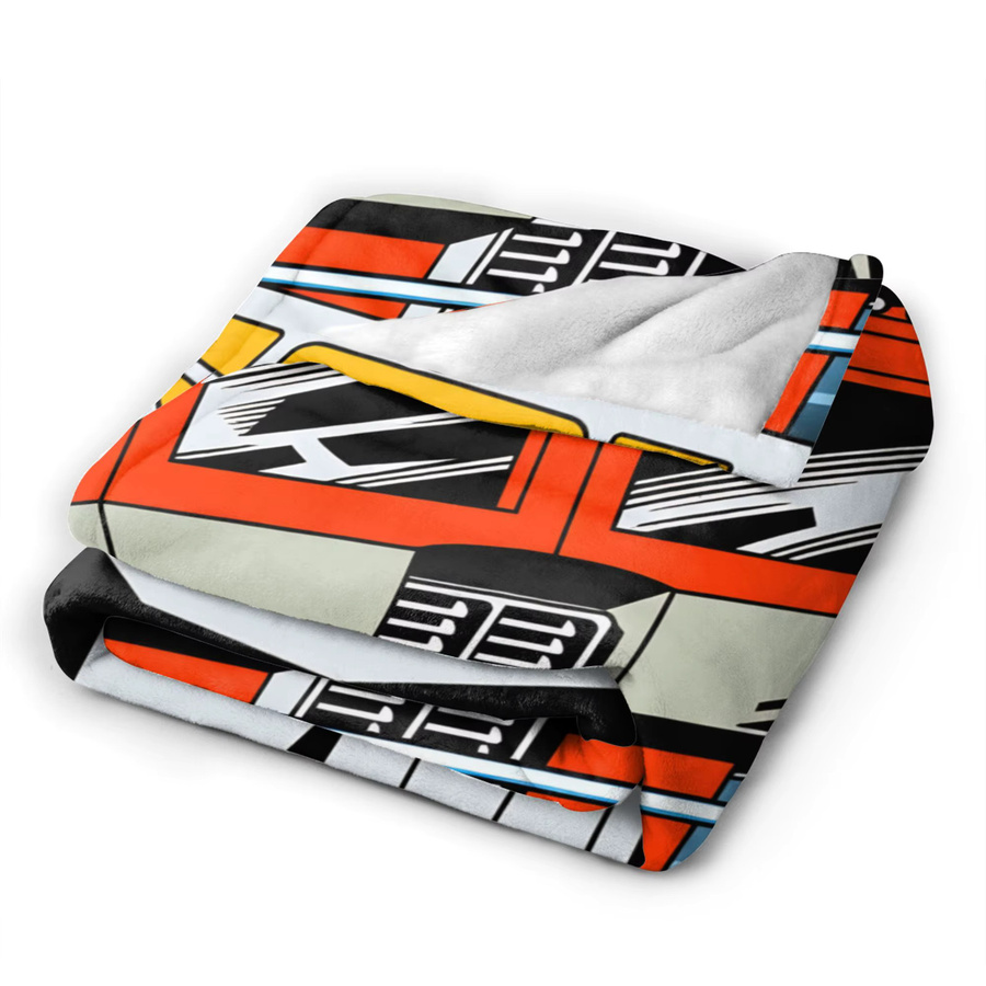 Warme Flanell-Decke Transformers Autobots von Potdemiel in Multicolour für Büro, Reise und Sofa - Bild 5