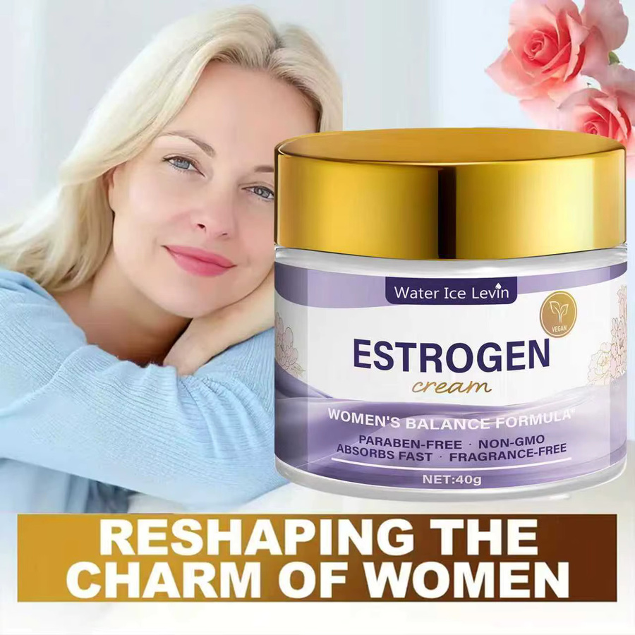 Water Ice Levin Estrogen-Creme mit Kollagen, 60 g, für trockene Haut - Bild 2