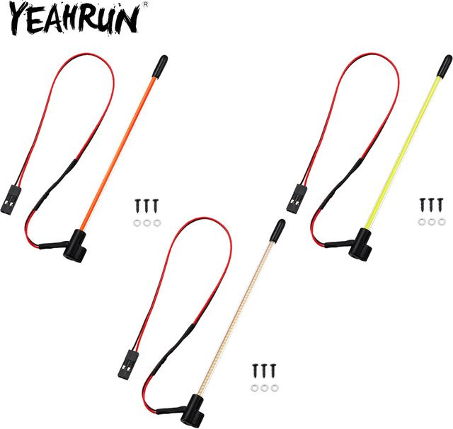 YEAHRUN Simulation Leuchtender Fahnenmast LED-Licht, Zubehör, 1-teiliges Set - Bild 1
