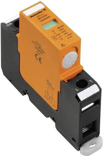 Weidmüller VPU II 1 Überspannungsableiter 1000V/40kA AC 20 kA in Grün, Rot und Orange - Bild 1