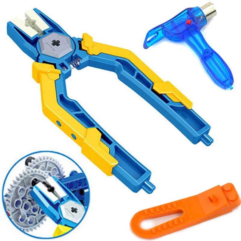 Yiran toy Technologie Komponenten Hammer Zange Clipentferner DIY Montage Ziegel Werkzeug Zubehör ab 3-6 Jahre - Bild 1