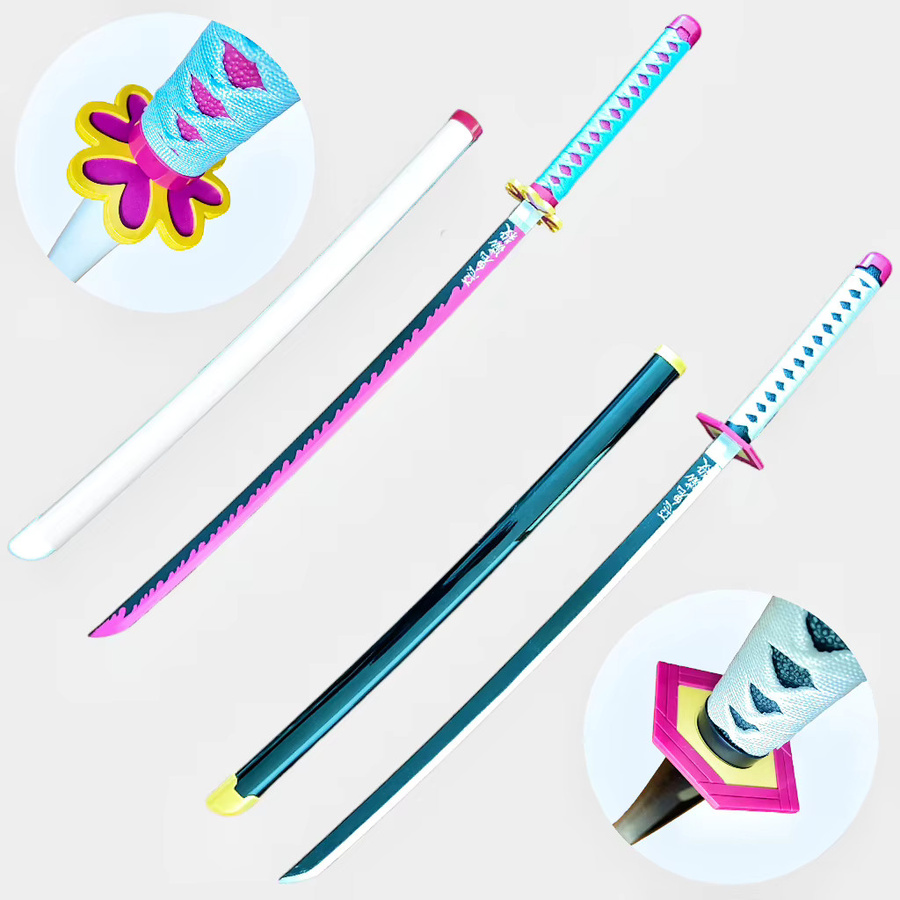 Bandai Dämon Slayer Kamado Tanjirou Holz Katana Schwert, Zubehör - Bild 1