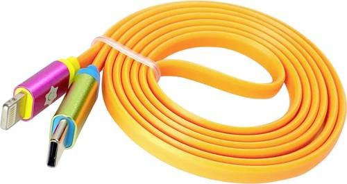 Calliope USB-C auf Lightning Daten- und Stromkabel, 1 m, Orange - Bild 1