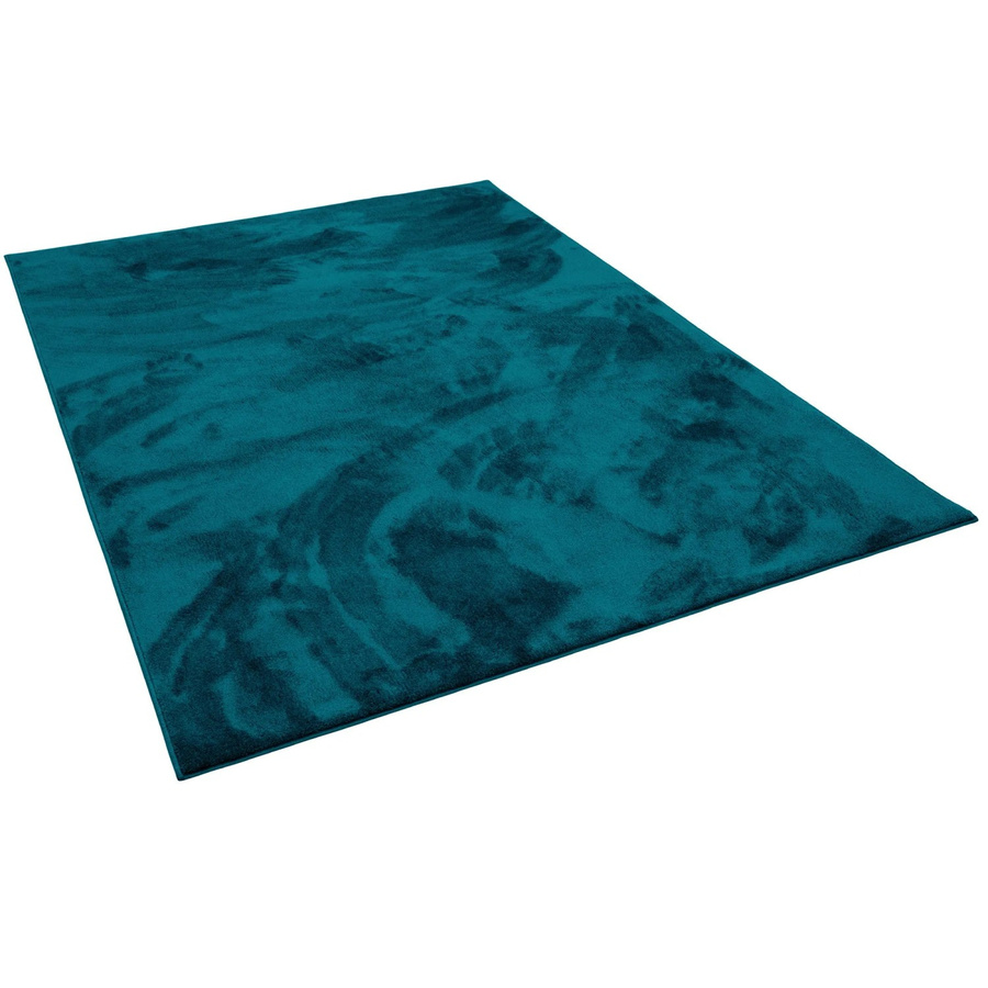 Pergamon Luxus Hochflor Teppich Melia in Petrol, B/T: 120 x 170 cm - Bild 2