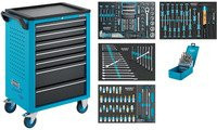 Hazet Werkstattwagen Assistent 176N-7 mit 7 Schubladen, rollbar und abschließbar, B/T/H: 78,0 x 50,0 x 101,8 cm - Bild 1