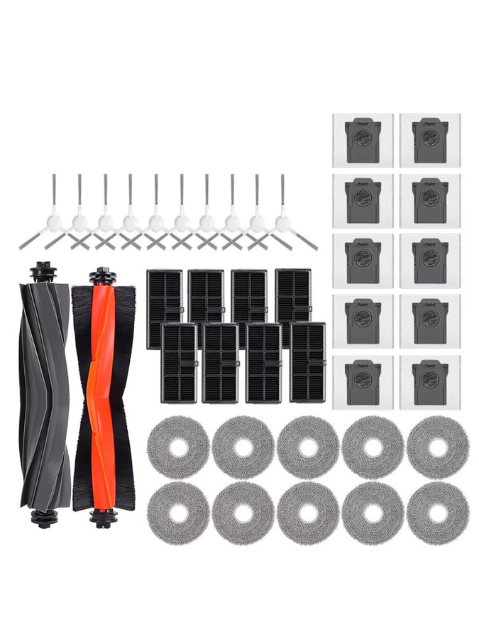 Dreame Zubehör-Set für L10s Ultra Gen 2, L30s Ultra und L10s Pro Ultra Heat Roboterstaubsauger mit Hauptbürste, Staubbeutel, Wischpad und Filtern - Bild 5