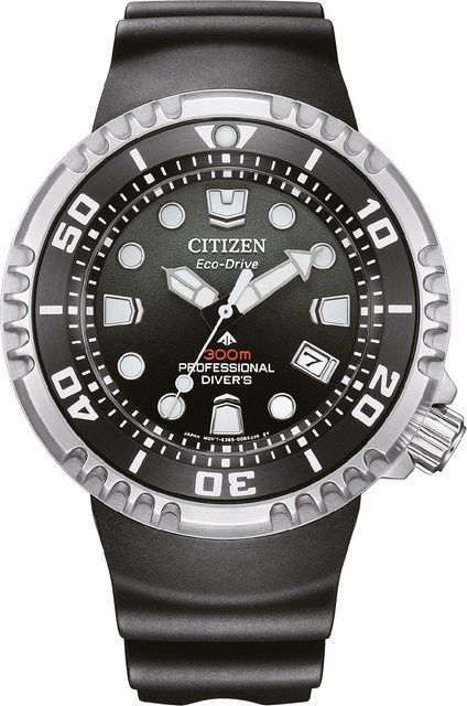 Citizen Armbanduhr Promaster Diver, Solar, Chronograph, Edelstahl, 46 mm, Herren - Bild 1
