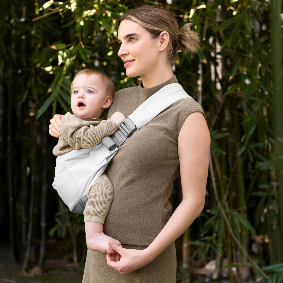 Ergobaby Hüfttrage Upsie Buckle Carrier in Grau aus Baumwolle - Bild 2