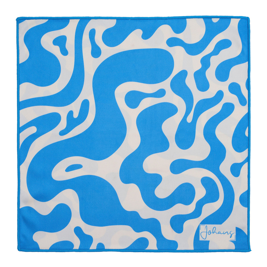 Johans Brillenputztuch Blue Swirl, Breite: 30,0 cm, Tiefe: 30,0 cm - Bild 2
