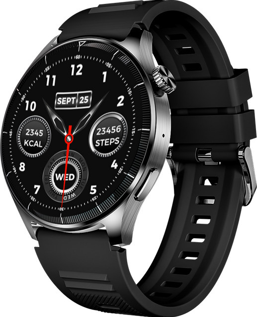 Beafon Watch 301 Smartwatch aus Edelstahl in Schwarz mit Bluetooth und Telefonfunktion - Bild 1