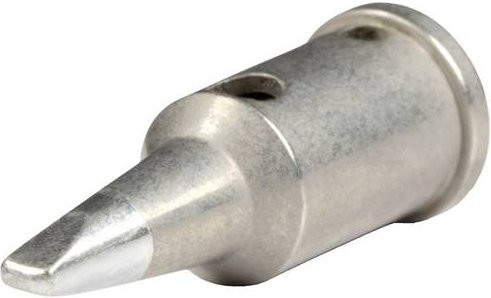 Weller WLTDF24IBU75 Lötspitze Flachform in Silber, 3er-Set, Spitzen-Größe 2.4mm - Bild 1
