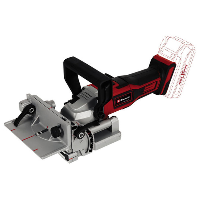 Einhell Power X-Change Akku-Flachdübelfräse TE-BJ 18 Li Solo, 18V, rot/schwarz - Bild 3