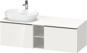Duravit Waschtischunterschrank D-Neo Wandhängend in Weiß Hochglanz B/T/H: 140 x 55 x 45,9 cm - Bild 1
