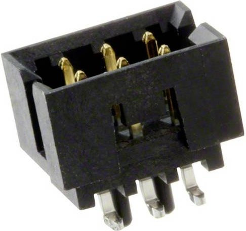 Molex Stiftleiste 878320620 in Schwarz mit 6 Polen und 2,00 mm Rastermaß - Bild 1