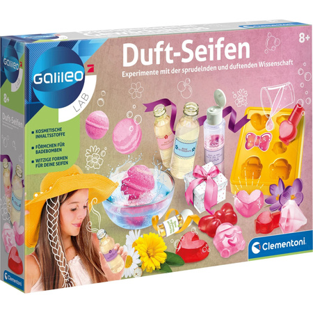 Clementoni Wissenschaft Duft-Seifen Experimentierkasten ab 8 Jahren