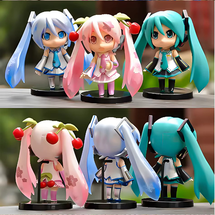 Bandai Hatsune Miku Figur, Rosa / Pink, Grün, Kunststoff - Bild 2