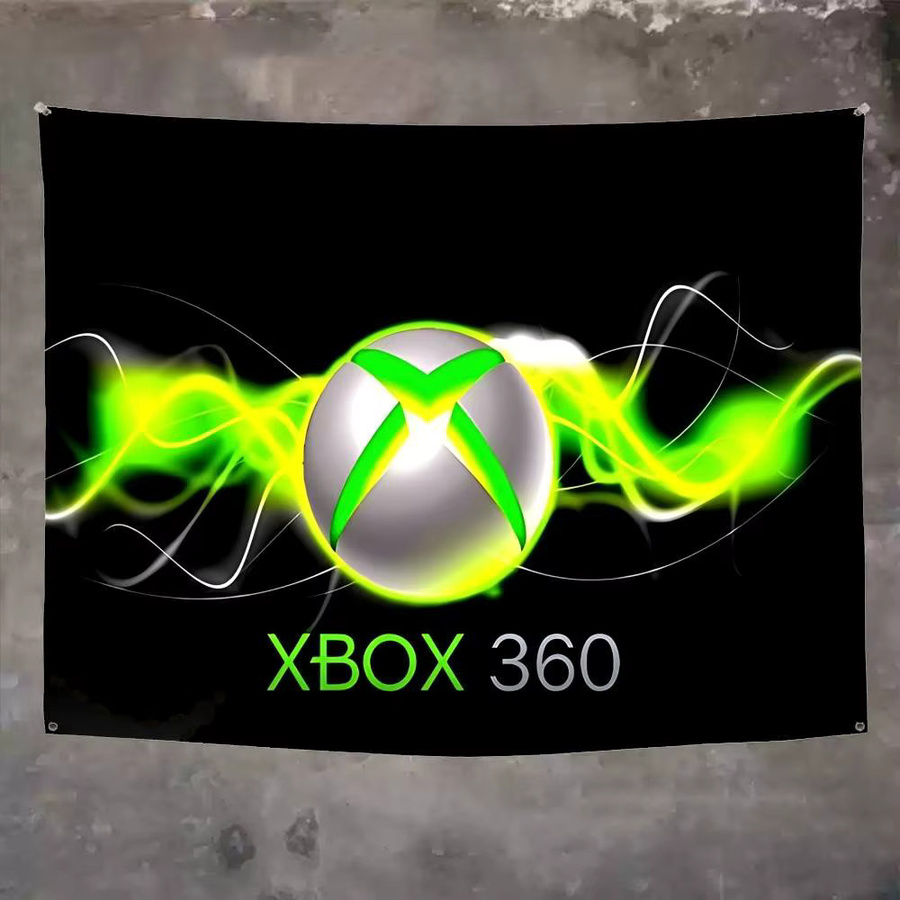 Rastar Wandteppich Xbox Banner für die Heimdekoration, Rechteckig, Breite: 70 cm, Höhe: 50 cm - Bild 3