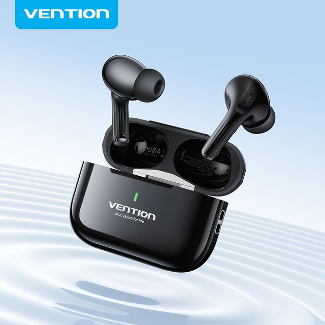 Vention ECHO LITE E11 Bluetooth Kopfhörer, HiFi TWS In-Ear-Ohrhörer mit Mikrofon, Weiß - Bild 1