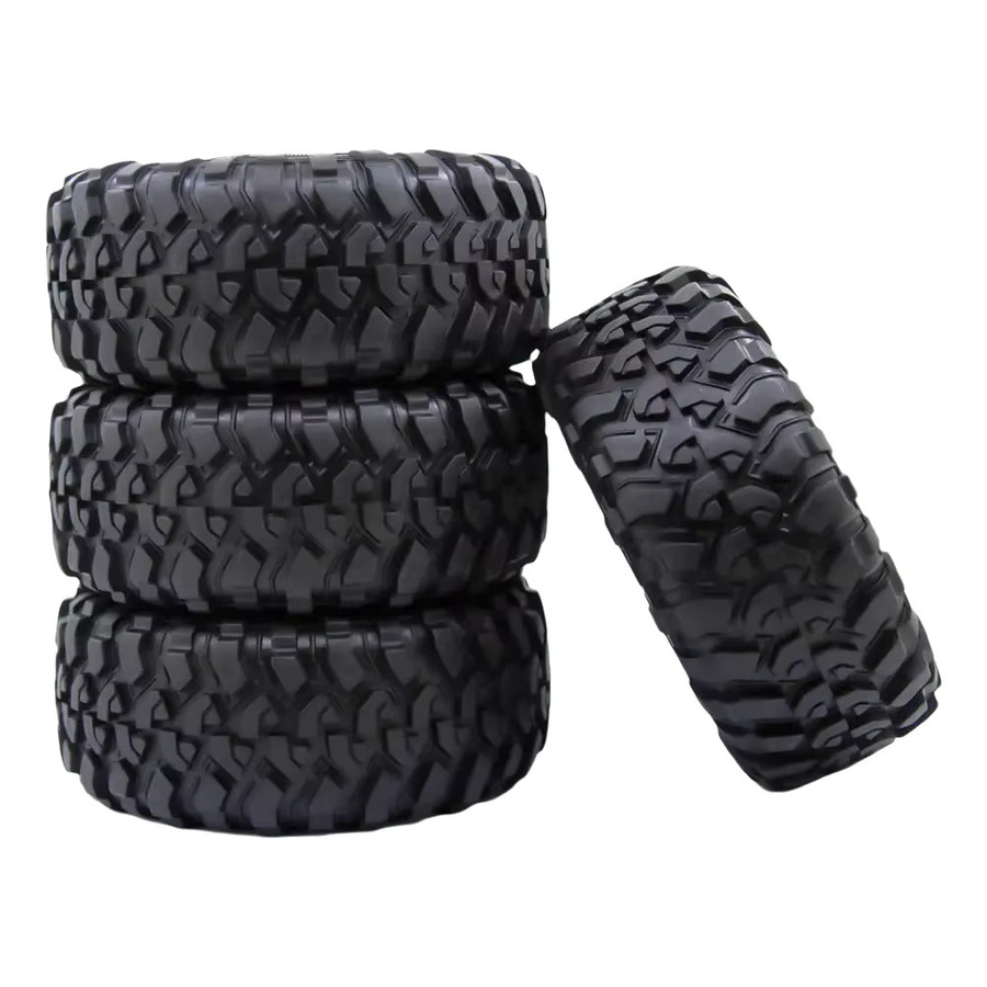 TOPRC RC 120MM 1,9" Gummifelsen Reifen, Zubehör, Schwarz - Bild 4