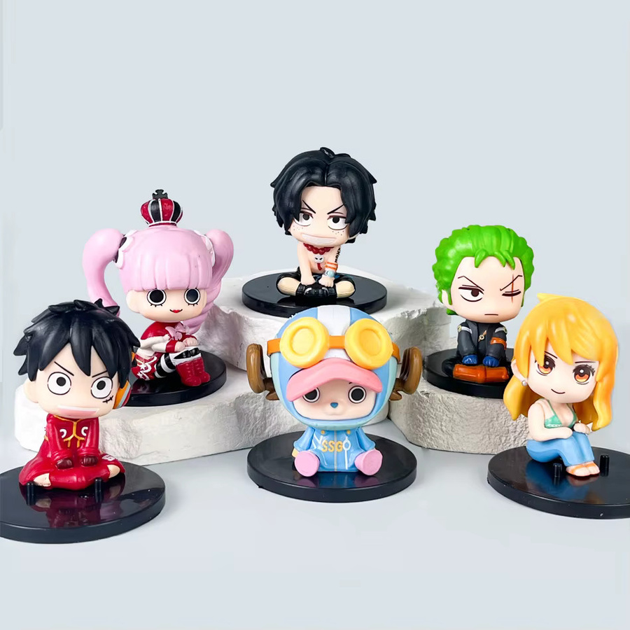 Bandai One Piece Actionfigur, Luffy Roronoa Zoro, 6cm, 1-teiliges Set - Bild 2