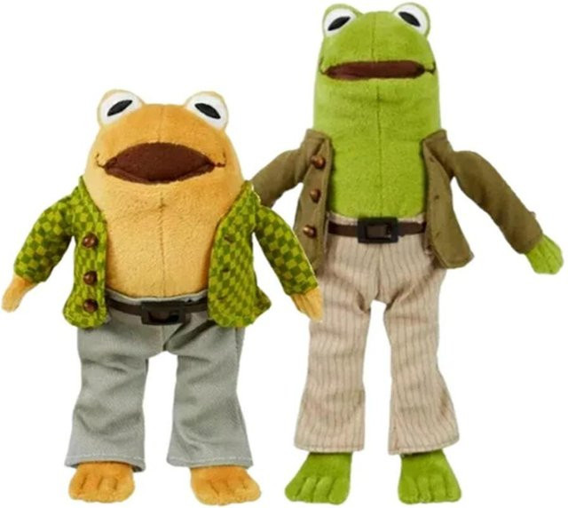 Toys D Frosch und Kröte Kuscheltiere Plüsch 25-30cm - Bild 1