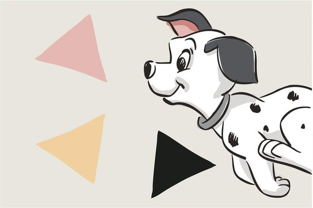 Komar Wandbild Dalmatian Landscape Multicolor B: 70 cm, H: 50 cm - Bild 1