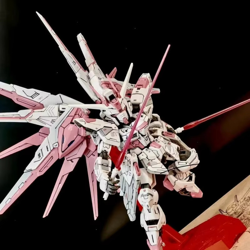 Bandai MGSD Freedom Pink Color Scheme, Modellbausatz, Actionfigur - Bild 4