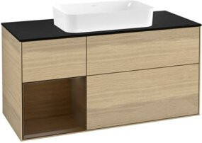 V&B Waschtischunterschrank Finion mit Wandbeleuchtung, Breite: 120 cm, Tiefe: 50,1 cm, Höhe: 50,1 cm - Bild 1