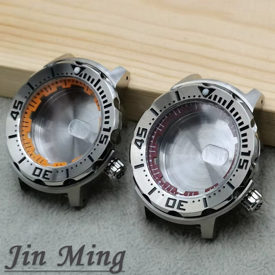 LUJIE Uhrengehäuse Edelstahl, Silber, 43 mm - Bild 2