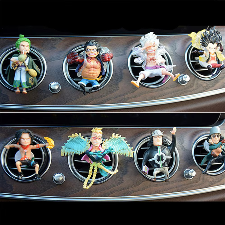 Bandai One Piece Gear 5 Nika Luffy Auto-Lufterfrischer, Metall-Clip - Bild 2