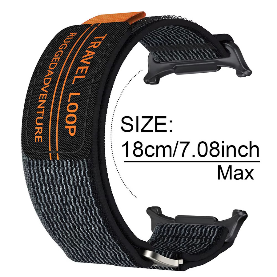 Samsung Uhrenarmband Nylon, 47mm, Schwarz, Unisex - Bild 2