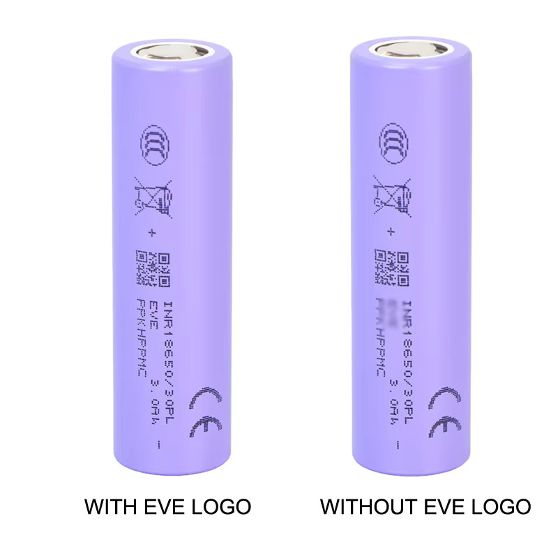 EVE 30PL 18650 Li-Ion Akku Klasse A, 3,65 V, 3000 mAh, lila - Bild 2