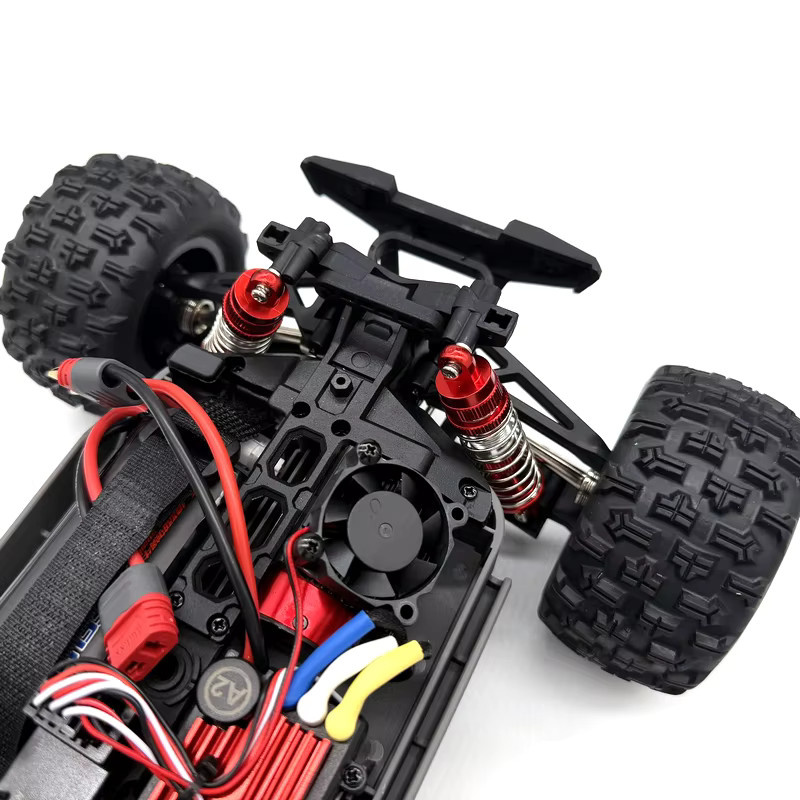 MJX RC Auto Metallzubehör, Stoßdämpfer Teile, 1:16, Blau - Bild 5
