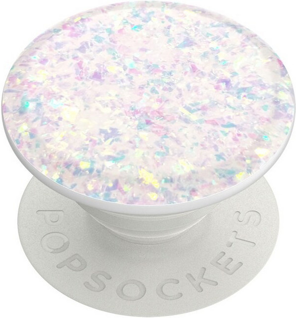 PopGrip Premium Popsockets Handyhalterung in Iridescent Confetti White und Multicolour - Bild 1