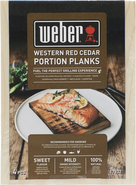 Weber Räucherbretter aus Zedernholz in Braun - Bild 1