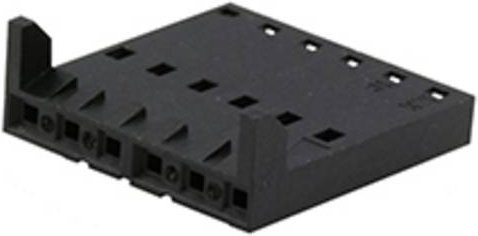 Molex Buchsengehäuse-Kabel Schwarz mit 2.54mm Rastermaß - Bild 1
