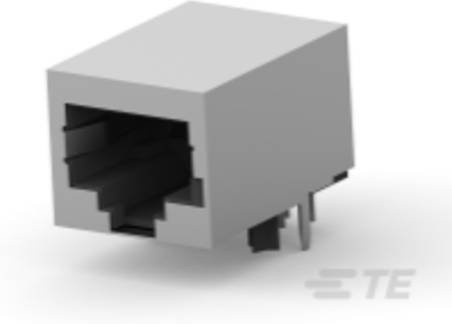TE Connectivity High Performance Mod Jacks 6116526-1 in Grau - Bild 1