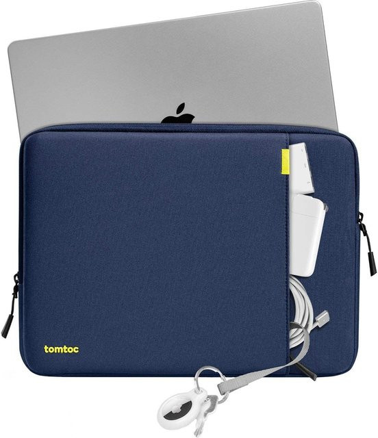 Tomtoc Defender-A13 Laptoptasche für 13 Zoll MacBook Air und MacBook Pro in Schwarz - Bild 1