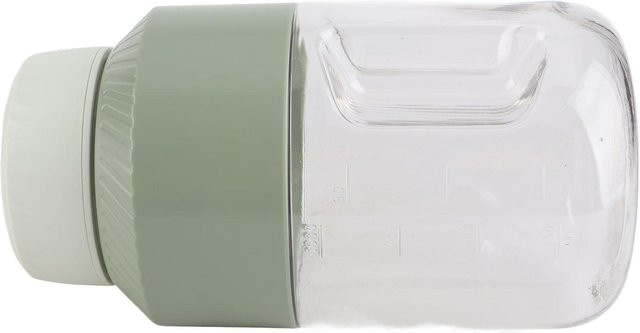 Fishine Tragbarer Mixer mit Doppeldeckel und Gurt, Wiederaufladbar und Kabellos, Weiß, 1 l - Bild 1