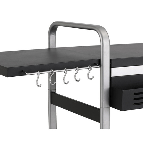Tepro Universal BBQ-Tisch aus Edelstahl in Schwarz-Silber, B/H/T: 150,5 x 97,5 x 59,5 cm - Bild 2