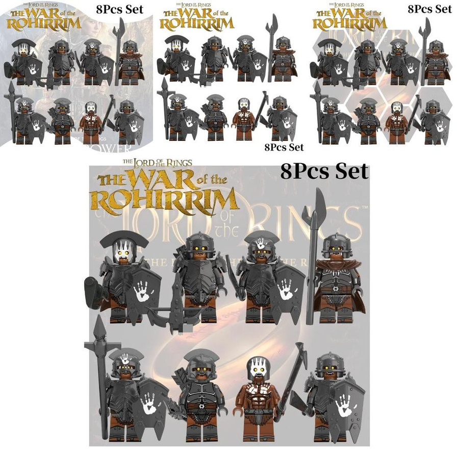 NovaGlade Magic Lord Mini-Figuren-Serie Mächtiger Ork Lernbauspielzeug - Bild 3