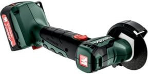 Metabo Akku-Winkelschleifer PowerMaxx CC 12 BL mit 12V 2x2Ah Li-Power Akkus und SC 30 Ladegerät in der metaBOX 145 - Bild 1