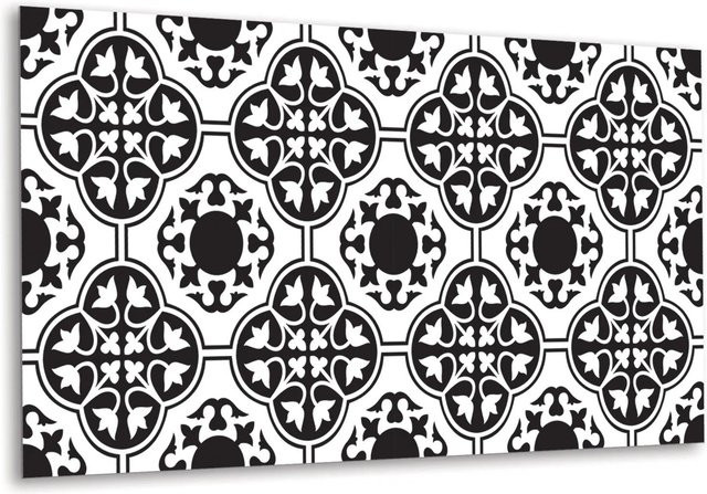 Tulup Wandpaneel Blumendekoration Wandverkleidung Innen, Farbe: Multicolour, B: 100 cm, H: 50 cm - Bild 1