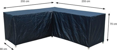 GARDEN IMPRESSIONS Schutzhülle Coverit für Lounge Silverbird in Schwarz aus Polyester - Bild 1