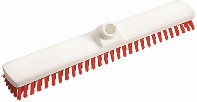 Diversey Wischschrubber hart in Rot B/H/T: 400 x 60 x 26 mm - Bild 1