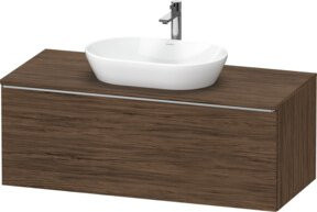 Duravit Waschtischunterschrank D-Neo, wandhängend, braun, B/T: 120 x 55 cm - Bild 1